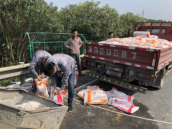 諸永高速服務(wù)區(qū)快速搶修